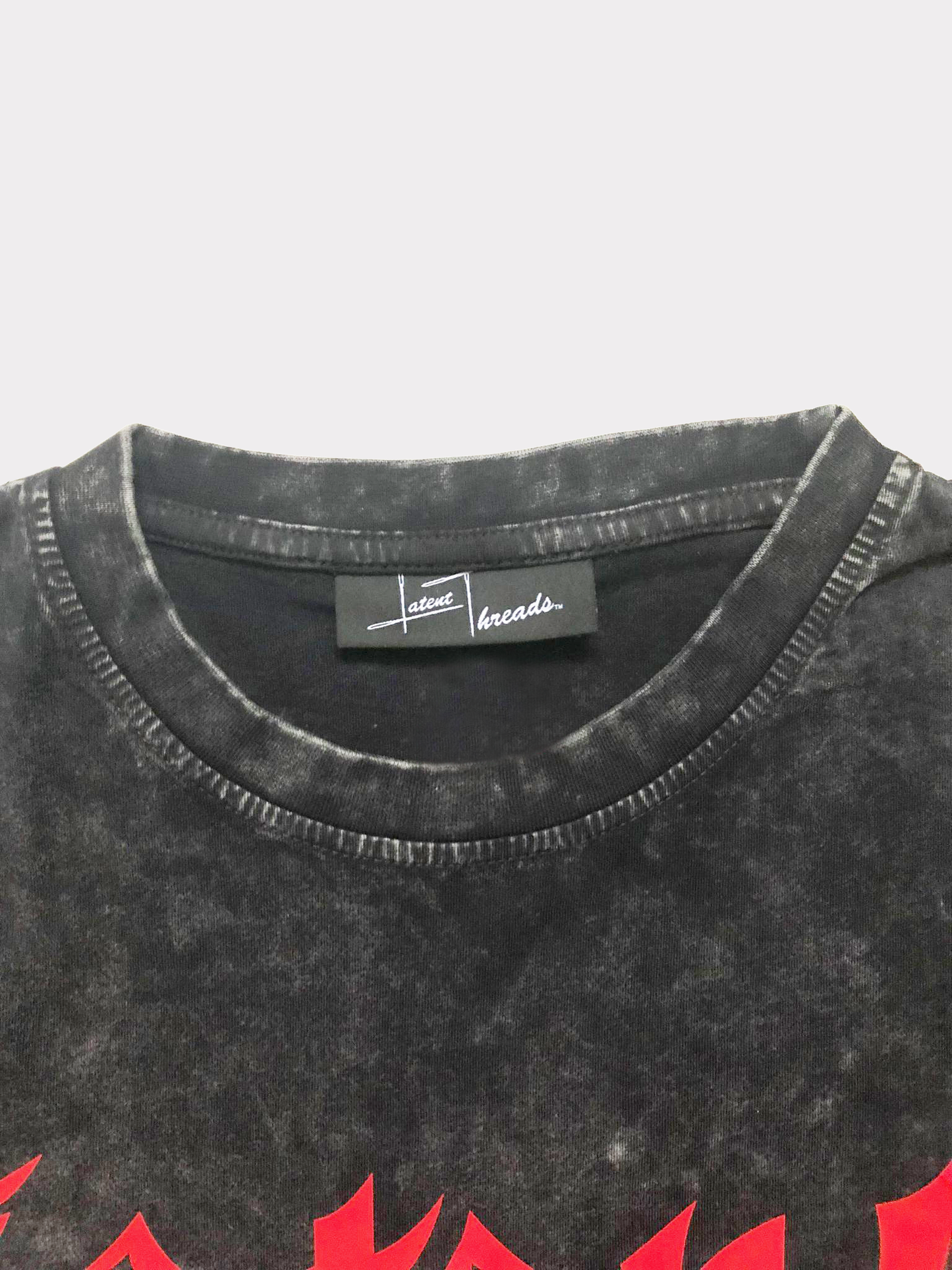 Vintage Latent Tee Black/Red