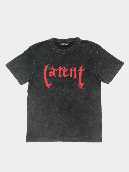 Vintage Latent Tee Black/Red